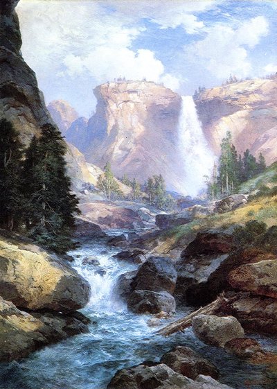 Unter der roten Wand Grand Canyon von Arizona von Thomas Moran